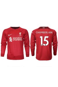 Liverpool Chamberlain #15 Voetbaltruitje Thuis tenue 2022-23 Lange Mouw